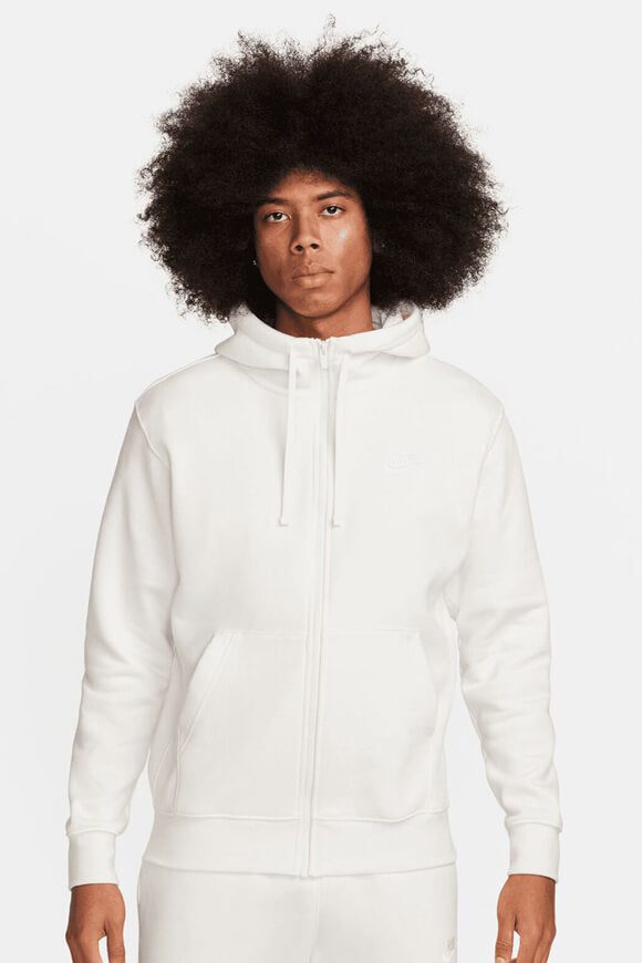 Nike Sportswear Club Kapuzensweatjacke - Sail S Herren