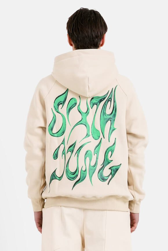 Sixth June Kapuzensweatshirt - Light Beige S Herren