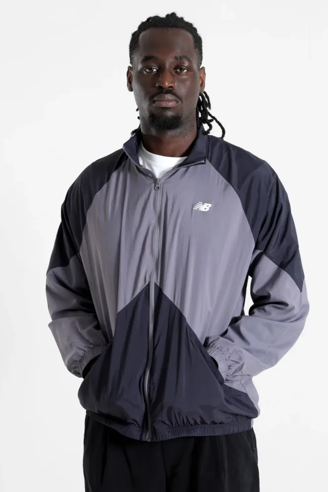 New Balance New Balance Sport Legacy Jacket Herren, grau, Grösse: M  Herren, grau, Grösse: M