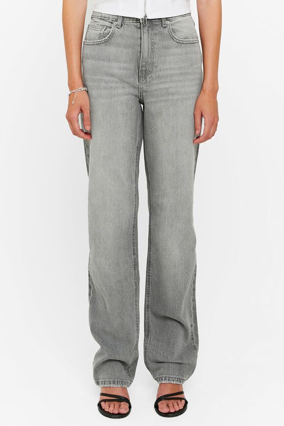 Tally Weijl Straight Leg Jeans - Grey Denim 32 Damen