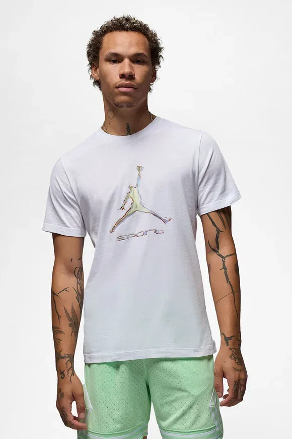 Jordan T-Shirt - White S Herren