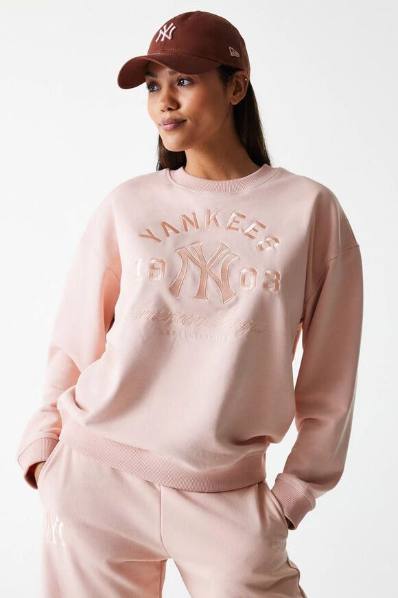 New Era Oversize Sweatshirt - Apricot XS Damen