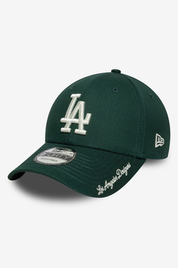 New Era 9Forty Cap / Strapback - Dark Green + White Einheitsgroesse Herren