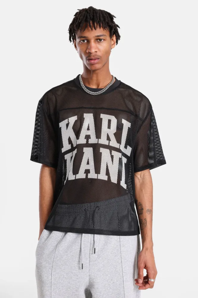 Karl Kani Mesh T-Shirt - Black XS Herren