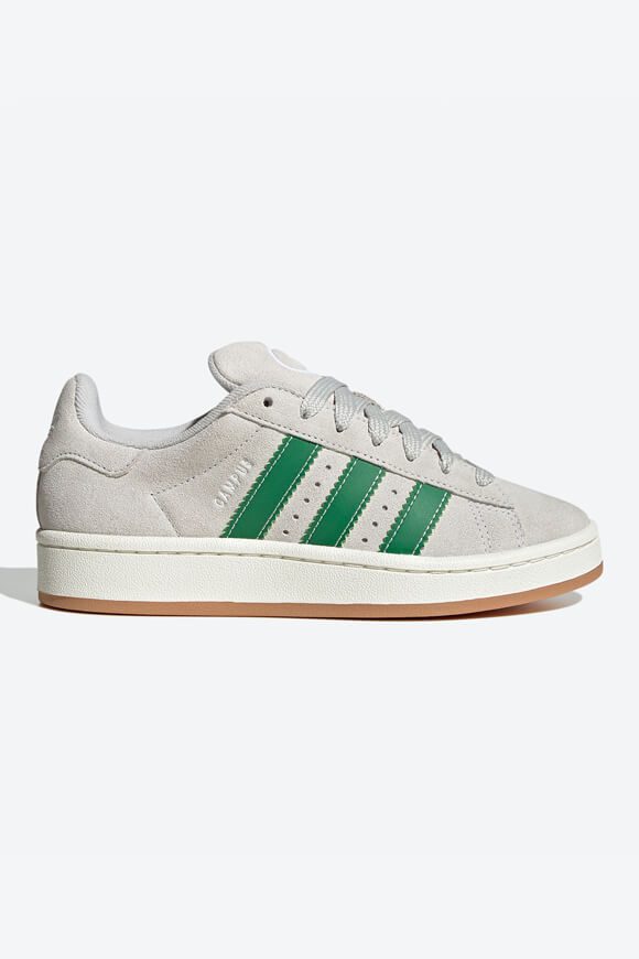 Adidas Originals Campus 00s Sneaker - Grey One + Green + Off White EU37 1/3 Kids