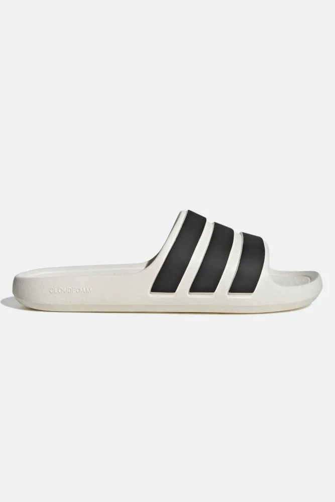 Adidas Sportswear Adilette Flow Pantoletten - Offwhite + Black EU42 Herren