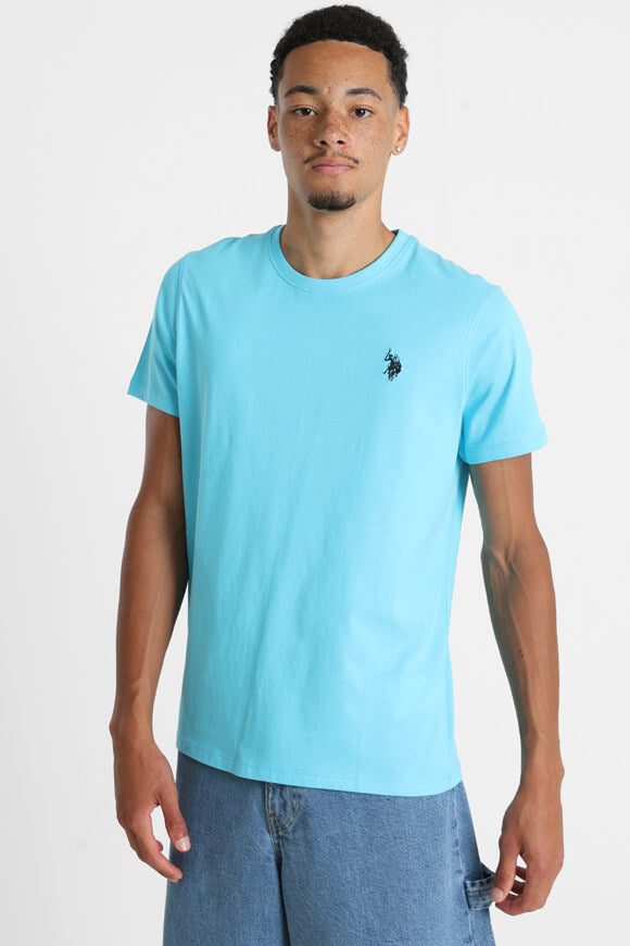 U.S. Polo Assn. Luca T-Shirt - Blue M Herren