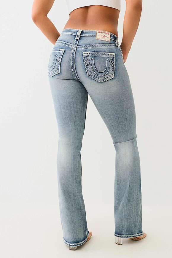 True Religion Becca Bootcut Jeans - Blue Denim 24 Damen