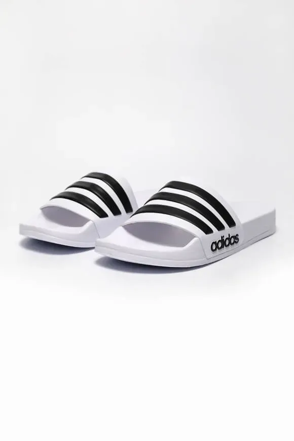 adidas - Slippers, für Damen, Weiss, Größe 40 2/3