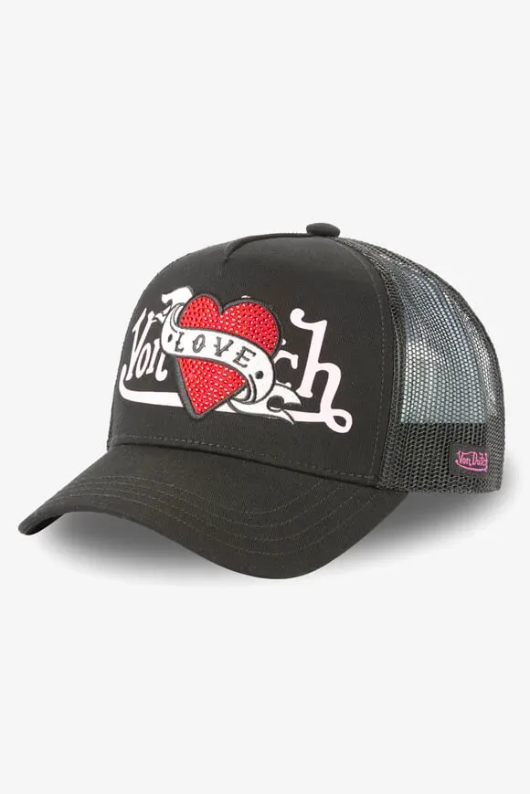 Von Dutch Trucker Cap / Snapback - Black Einheitsgroesse Damen
