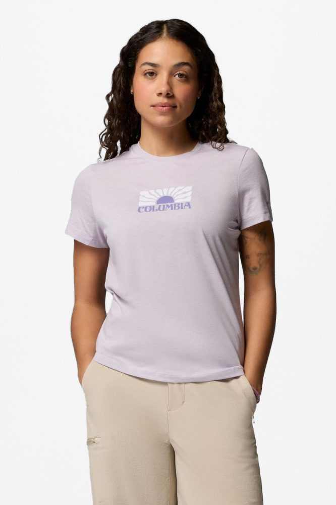 Columbia Damen Ruby Springs Graphic Fitted T-Shirt