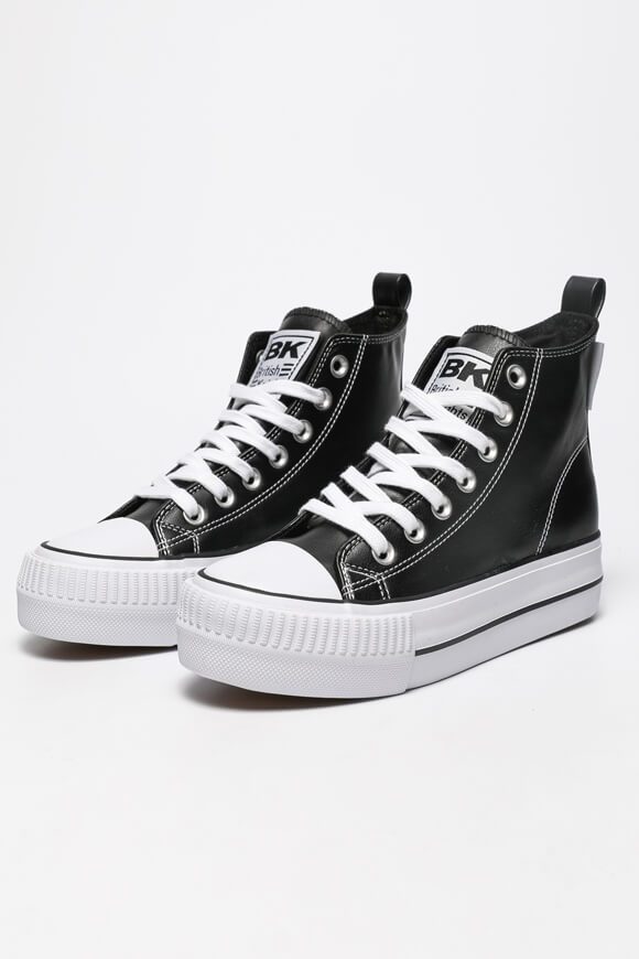 British Knights Kaya Plateau Sneaker - Schwarz EU37 Damen