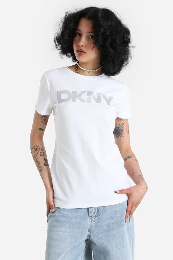 DKNY T-Shirt - White M Damen