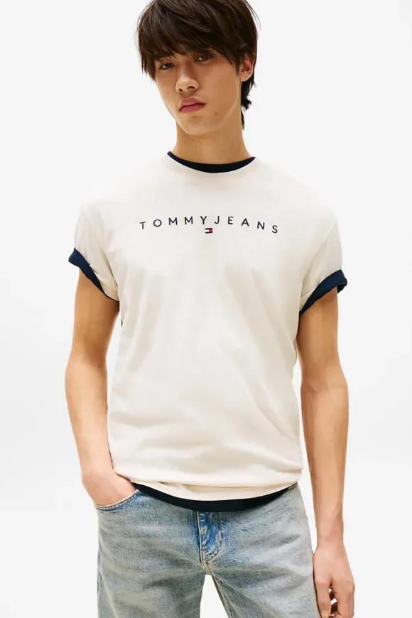 Tommy Jeans T-Shirt - Desert Sand Dune L Herren