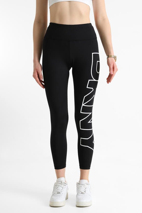 DKNY 7/8 Leggings - Black + White M Damen