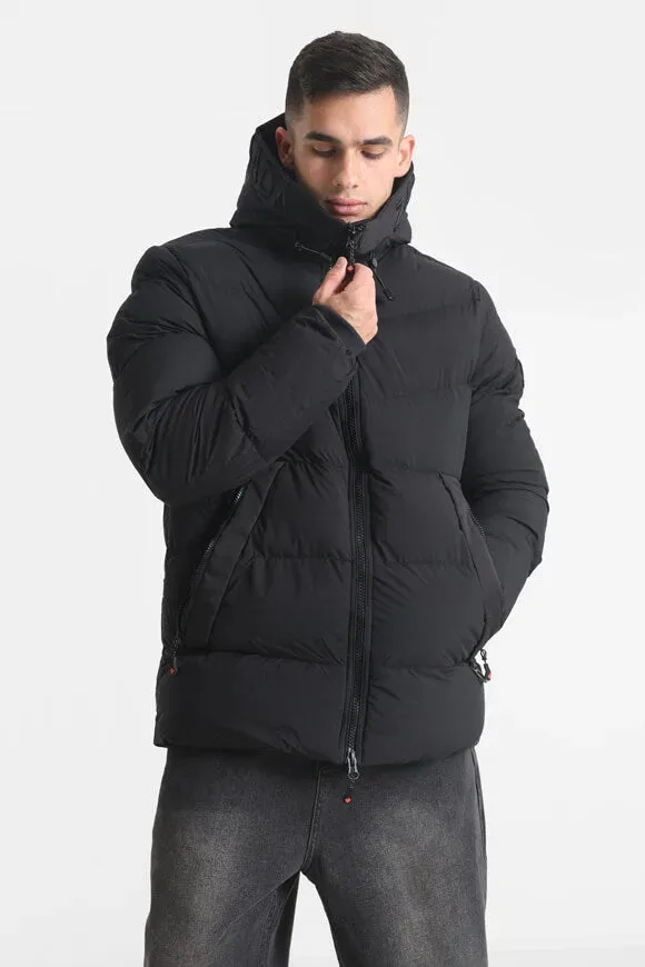 Zavetti Canada Zeoti Puffer Parka - Jet Black M Herren