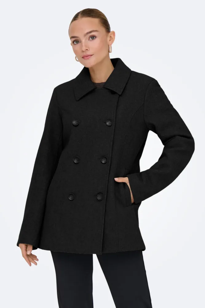 Only ONLBLAKE Mantel - Black S Damen