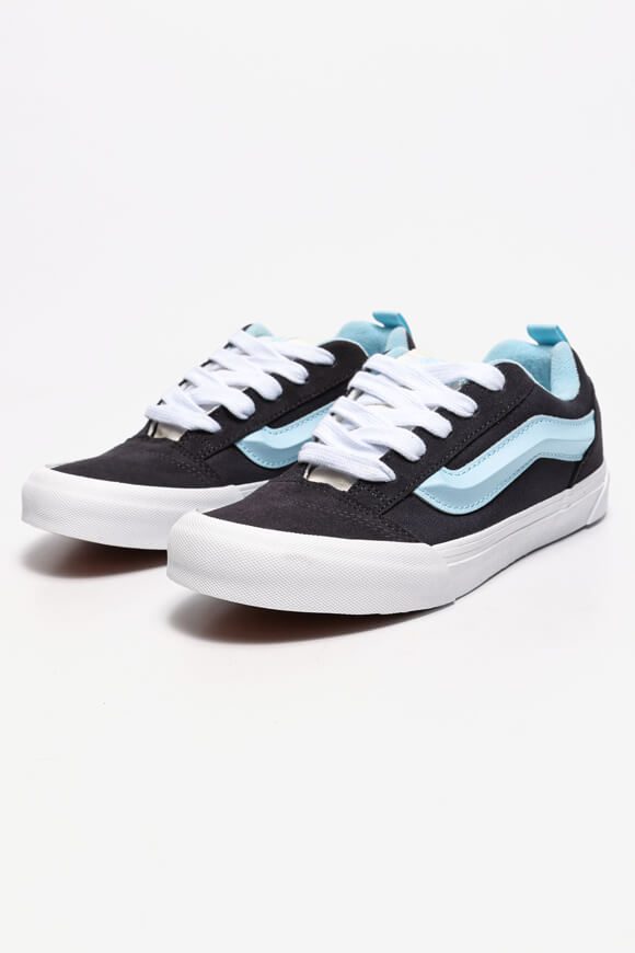 Vans Knu Skool Sneaker - Retro Sport Grey + Blue EU36 Kids