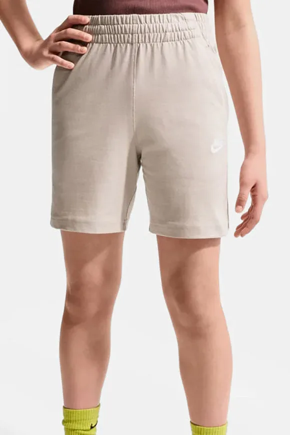 Nike Sportswear Club Sweatshorts - Cream II + White L Kids
