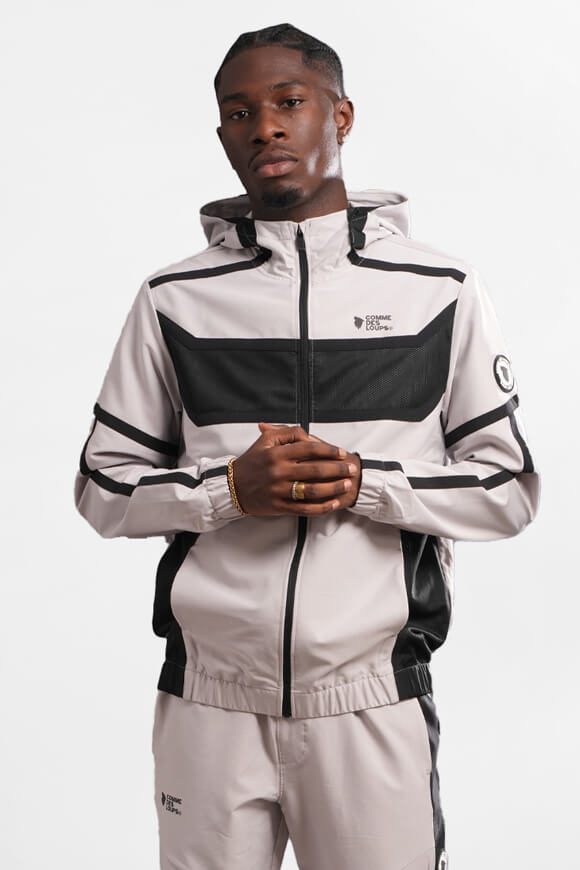 Comme des Loups Trainingsjacke - Light Grey L Herren
