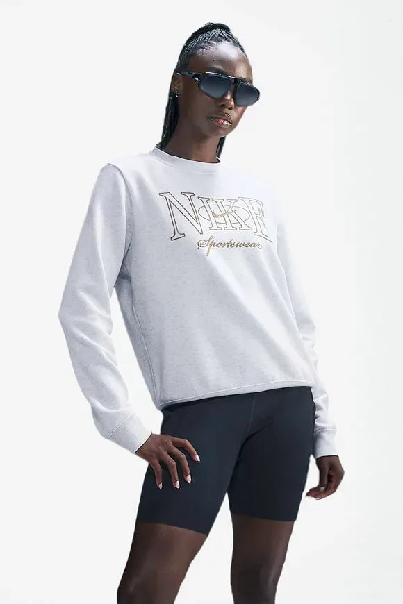 Nike Sweatshirt - Birch Heather S Damen