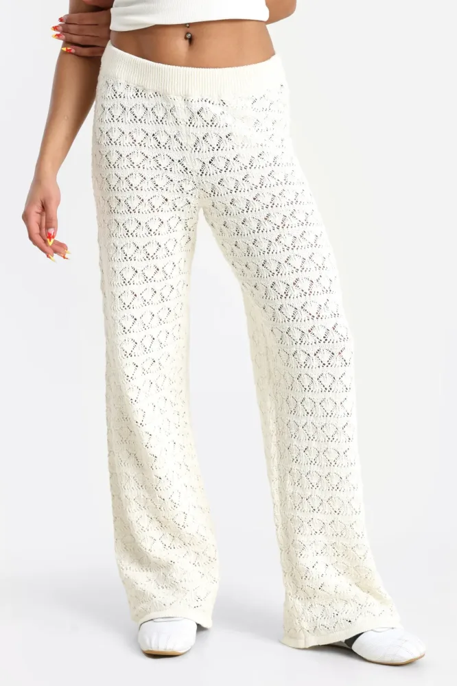 Noisy May NMLAIKA Häkelhose - Birch L Damen