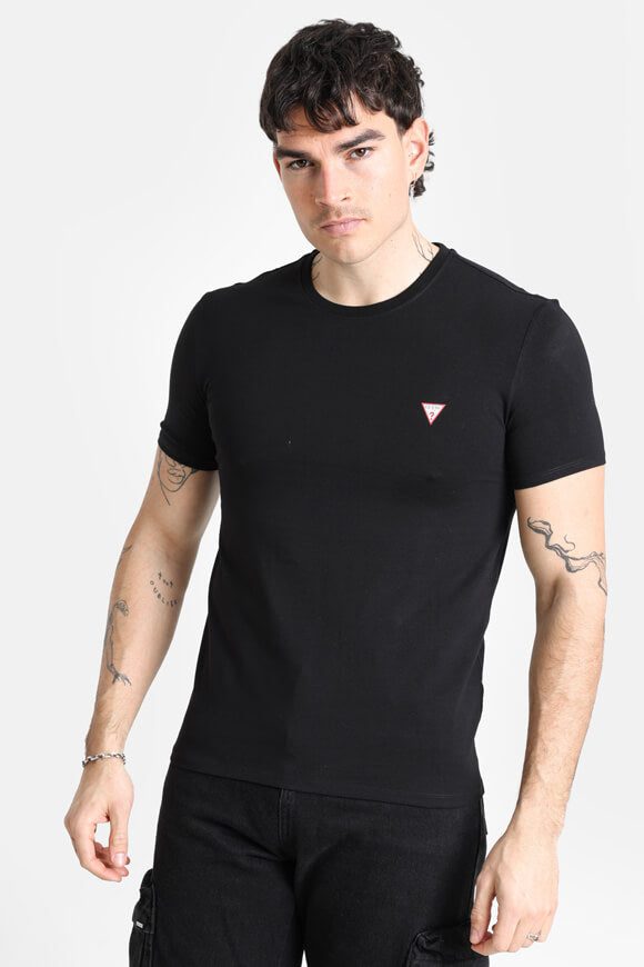 Guess T-Shirt - Jet Black L Herren