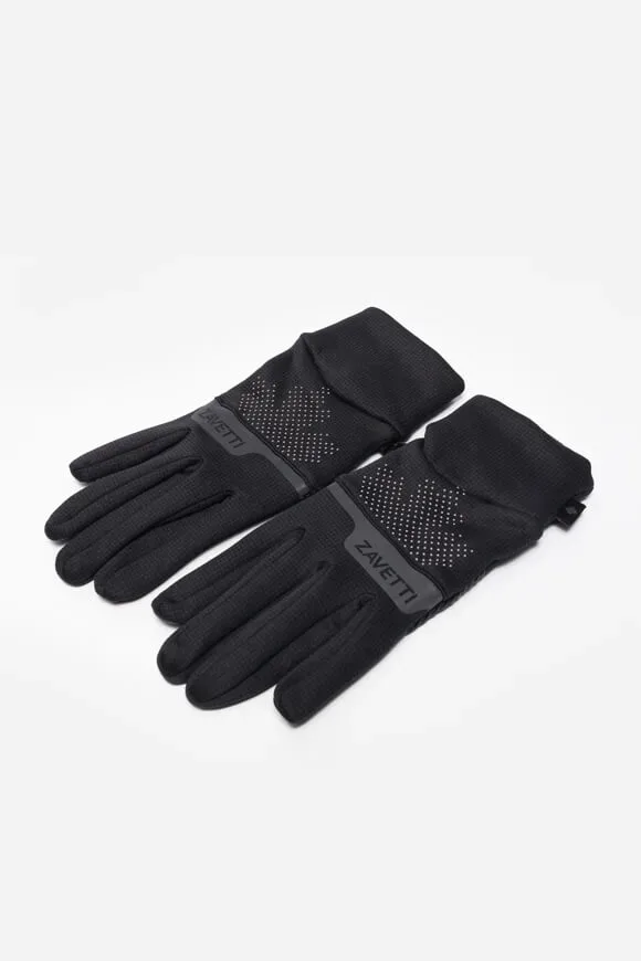 Zavetti Canada Forzari Poly Touchscreen Handschuhe - Jet Black L Herren