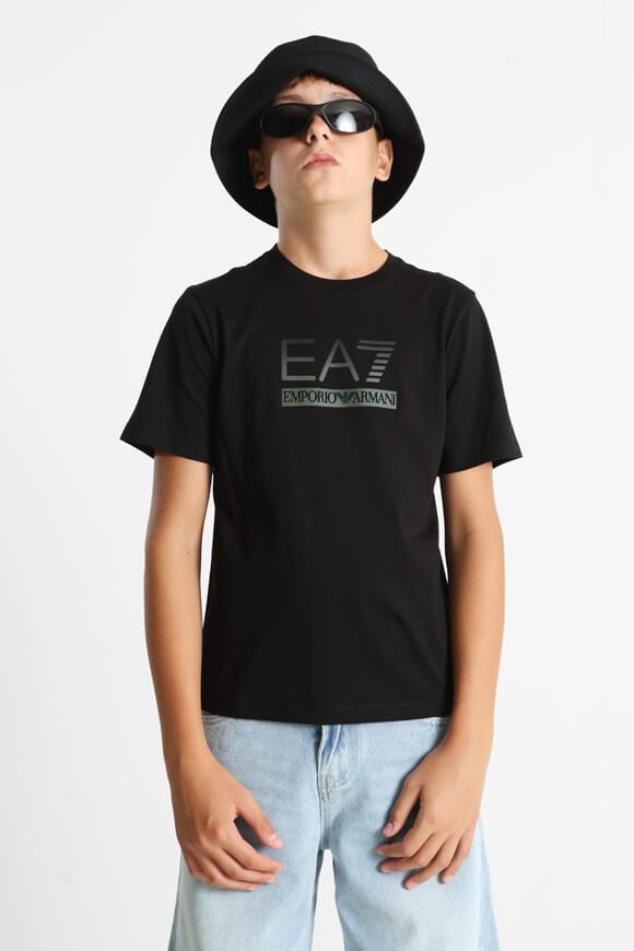 EA7 Emporio Armani Train Visibility T-Shirt - Black 14 Kids