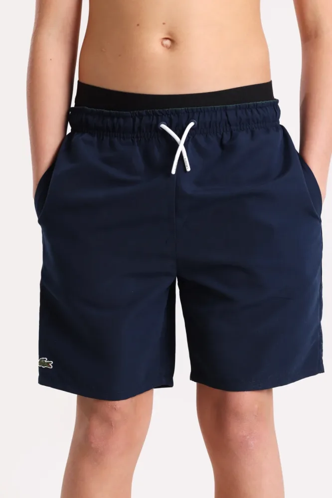 Lacoste Badeshorts - Marine Blue 16 Kids
