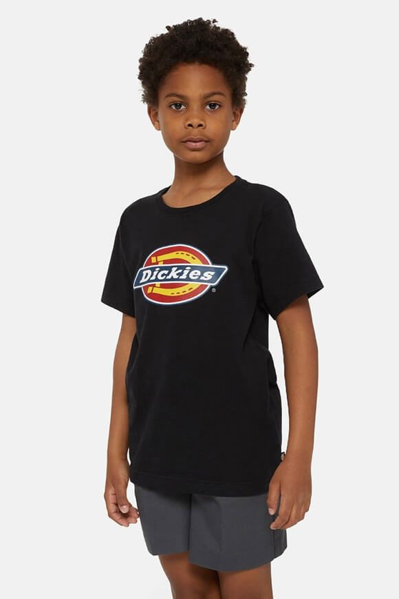 Dickies Logo T-Shirt - Black L Kids