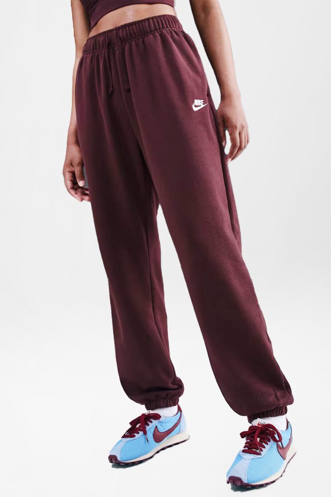 Nike Sportswear Club Fleece Sweathose - Burgundy Crush S Damen