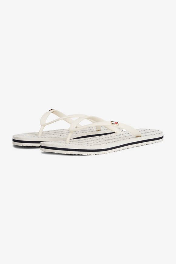 Tommy Hilfiger Flip Flops - Ivory EU38 Damen