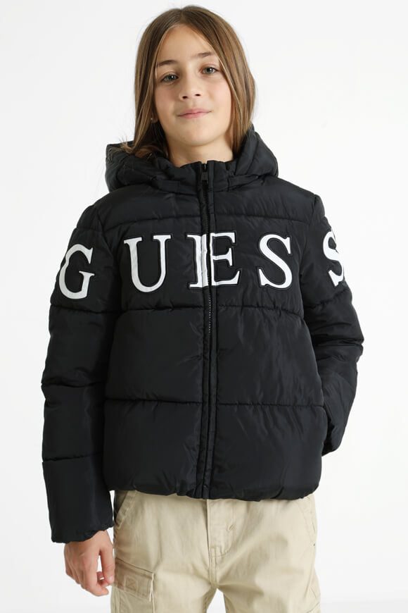 Guess Pufferjacke - Jet Black 12 Kids