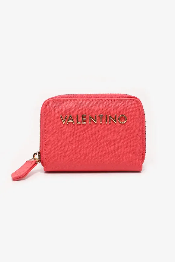 Valentino by Mario Valentino Divina Mini Portemonnaie - Coral Einheitsgroesse Damen