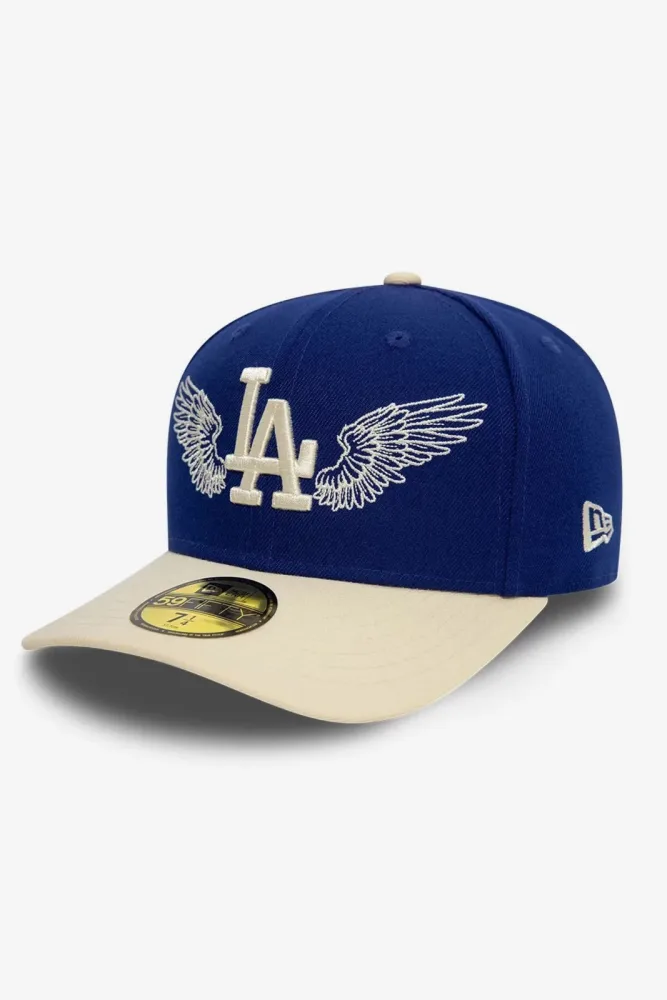 New Era 59Fifty Cap - Royal + Light Beige 7 1/2 Herren