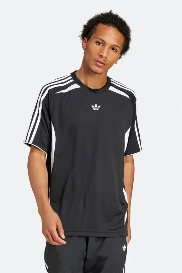 Adidas Sportswear Adicolor Teamgeist T-Shirt - Black + White M Herren