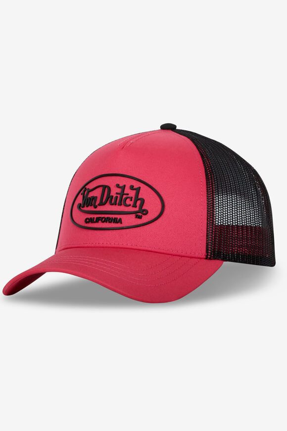 Von Dutch Trucker Cap / Snapback - Pink + Black Einheitsgroesse Damen