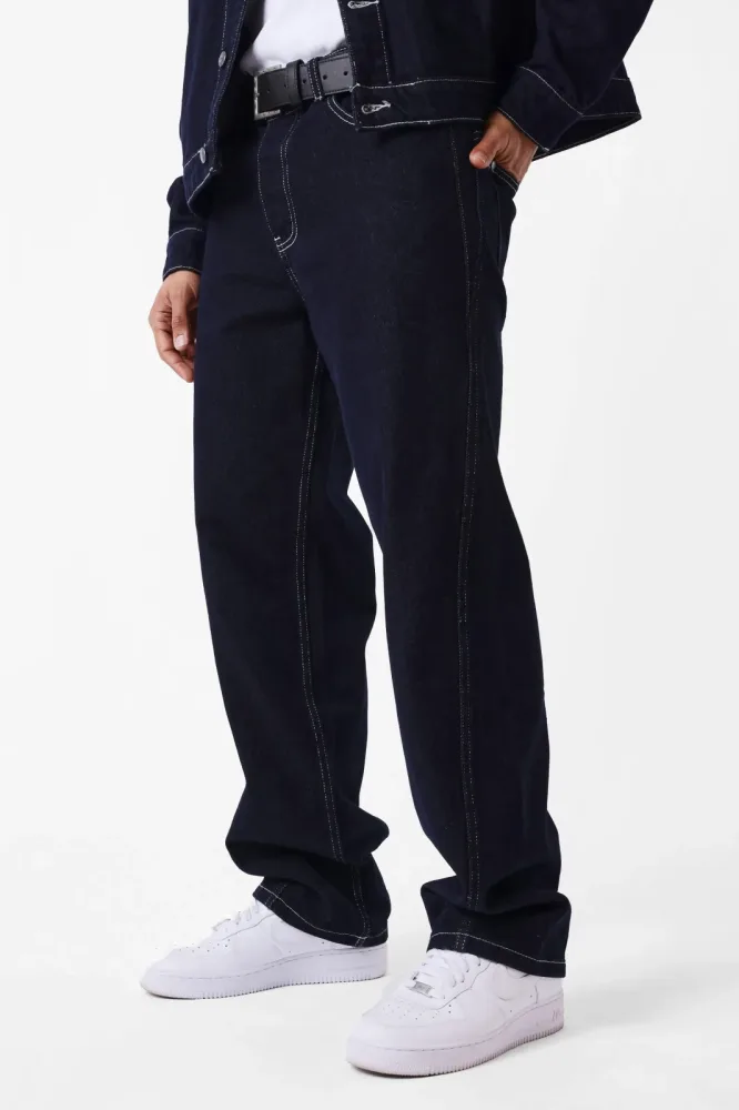 Project X Paris Regular Fit Jeans - Raw Denim S Herren