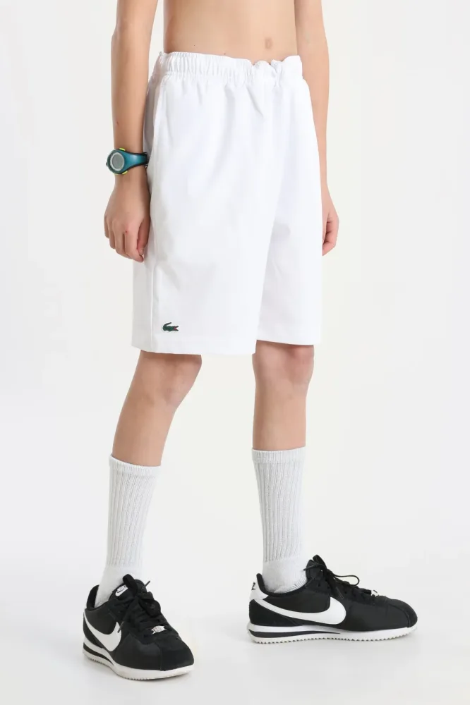 Lacoste Trainingsshorts - White 14 Kids