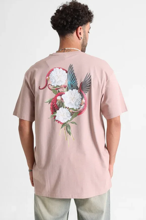 Upscale Oversize T-Shirt - Duskrose M Herren