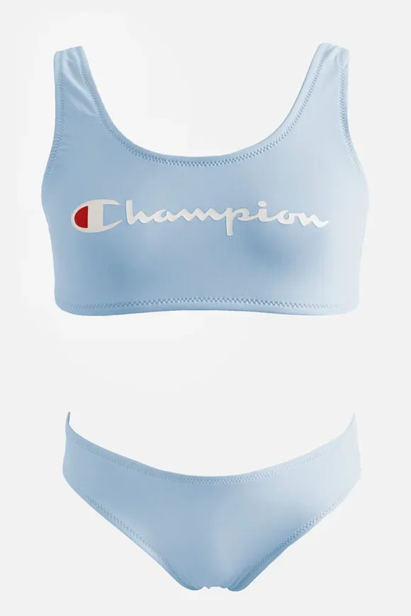 Champion Bralette Bikini - Light Blue XL Kids