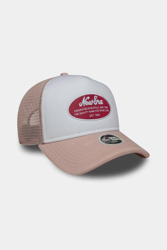 New Era Trucker Cap / Snapback - Rose + White Einheitsgroesse Damen