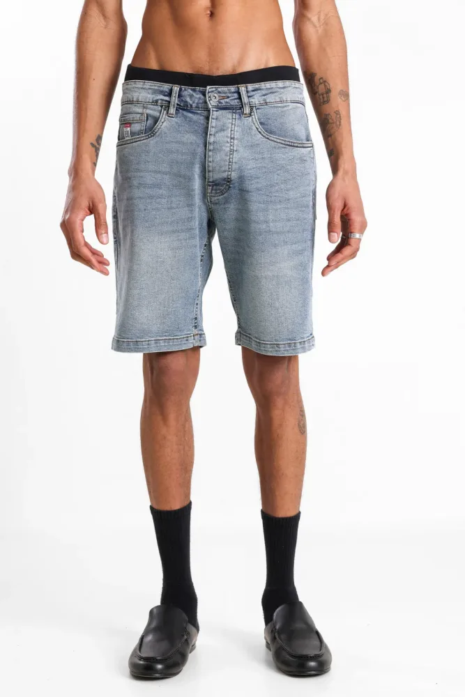 U.S. Polo Assn. Daven Jeansshorts - Vintage Wash 32 Herren
