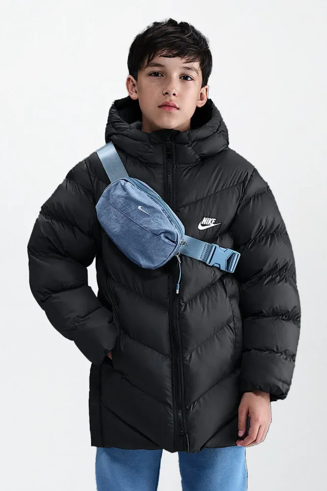 Nike Sportswear All Day Play Puffer Parka - Black L Kids