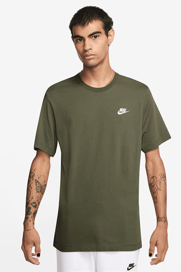 Nike Sportswear Club T-Shirt - Olive M Herren