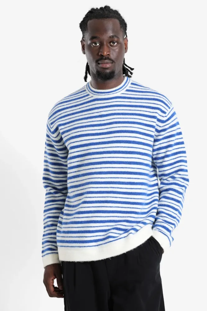 Redefined Rebel RRPASCAL Strickpullover - Nebula Blue S Herren