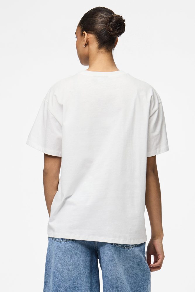 Pieces PCTHEA T-Shirt - Bright White XS Damen