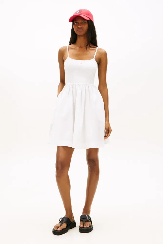 Tommy Jeans Minikleid - Offwhite M Damen