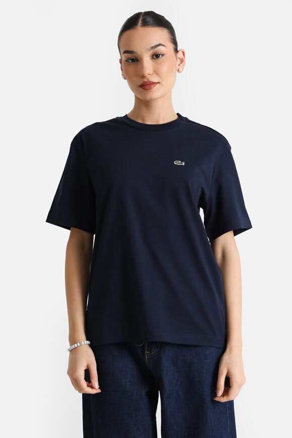 Lacoste - T-Shirt, für Damen, Marine, Größe 36
